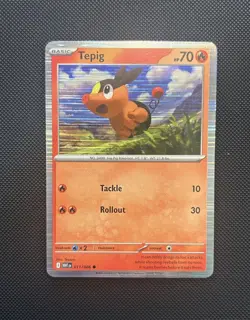 Pokemon TCG Black & White Holo Promo Lot - Tepig Snivy Oshawott - 3 Card Set - Image 2