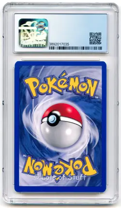 CGC 9 MINT Chinese Wartortle Base Set 1st Edition 2000 Pokemon 42/102 -35 - Image 2