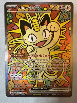 Meowth Ex - 121/088 - Perfect Order - Special Illustration Rare - Pokemon - NM - Image 1