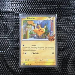 Pokemon TCG Halloween Trick Or Trade 2024 Pikachu #18/91 Holo | Ship w/ Tracking - Image 1