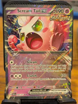 Pokemon TCG Twilight Masquerade Scream Tail ex Double Rare Holo 094/167 - Image 1