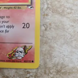 Blaine's Growlithe 62/132 Gym Heroes Pokemon - Image 5
