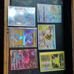 Pokemon TCG Latios, Greninja, Zygarde, Zapdos, Articuno Holo Lot – 6 English - Image 1