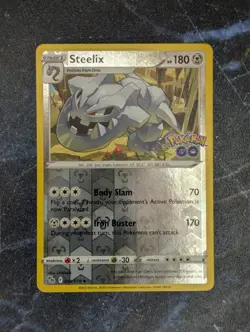 Steelix 044/078 Pokemon GO Reverse Holo - Image 1