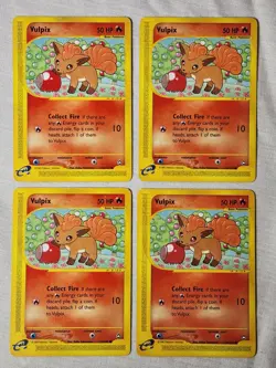 Played (MP) Vulpix - Non-Holo #116 Aquapolis Pokemon TCG - Image 1