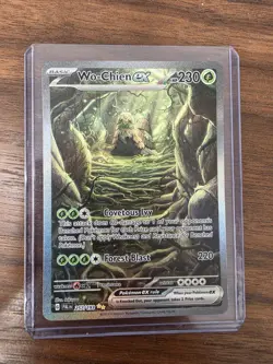 Pokemon Wo-Chien EX 257/193 Sv02 Paldea Evolved Special Illustration Rare Holo - Image 1