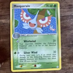Pokemon TCG Card Masquerain 20/101 Rare Hidden Legends Light Use - Image 1