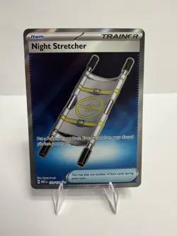 Pokemon TCG Night Stretcher Trainer 173/132 Mega Evolution Secret Rare NM - Image 1