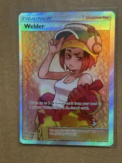 Welder (Full Art) Ultra Rare Holo SM - Unbroken Bonds 214/214 Pokemon TCG - Image 1