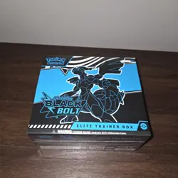 Pokemon Scarlet & Violet Black Bolt Elite Trainer Box Sealed - Image 1