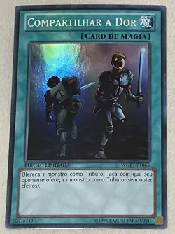 Share the Pain (PORTUGUESE) Super Rare 1st Edition WGRT-EN066 PT066 Yugioh - Image 2