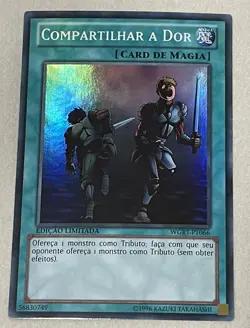 Share the Pain (PORTUGUESE) Super Rare 1st Edition WGRT-EN066 PT066 Yugioh - Image 3