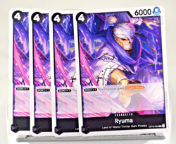 OP10-094 Ryuma (UC) Royal Blood One Piece CCG x4 Playset - Image 1