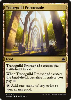 Transguild Promenade Commander Anthology NM Land Common MAGIC CARD ABUGames - Image 1