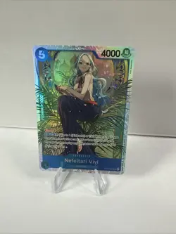 Nefeltari Vivi EB03-024 SR Extra Booster Heroines Edition One Piece Card Game - Image 1