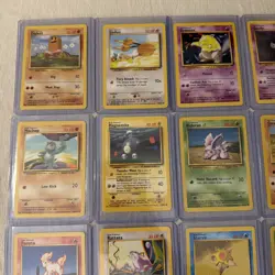 Pokemon Card Joblot Base Set 1999 WOTC Vintage Bundle - 19 Cards - Image 2