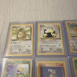 Pokemon TCG Jungle Set Bundle 12 Cards Non Holo - Snorlax / Kangaskhan - Image 2