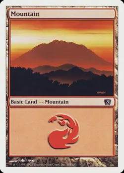 Mountain (345) 8th Edition NM Basic Land MAGIC THE GATHERING MTG CARD ABUGames - Image 1