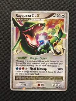Rayquaza C Lv.X 146/147 Pokemon TCG Supreme Victors Holo - Image 1
