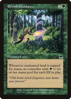 Elvish Guidance Onslaught PLD Green Common MAGIC THE GATHERING CARD ABUGames - Image 1