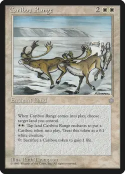 Caribou Range Ice Age PLD White Rare MAGIC THE GATHERING MTG CARD ABUGames - Image 1