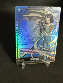 Android 17 FB09-029 Alternate Art Dual Evolution Dragon Ball Card English Fusion - Image 3