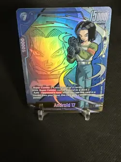 Android 17 FB09-029 Alternate Art Dual Evolution Dragon Ball Card English Fusion - Image 4