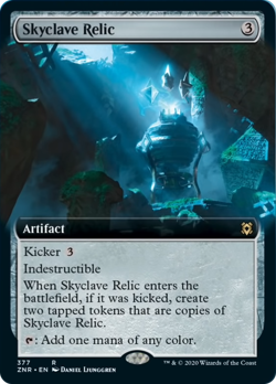 Skyclave Relic (Extended Art) Zendikar Rising NM CARD ABUGames - Image 1