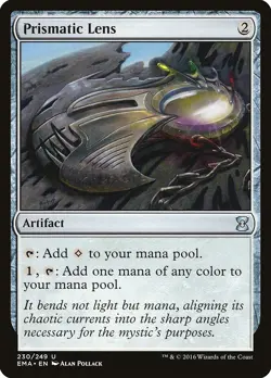 Prismatic Lens Eternal Masters NM Artifact Uncommon MAGIC MTG CARD ABUGames - Image 1