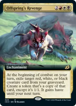 Offspring's Revenge (Extended Art) FOIL Ikoria: Lair of Behemoths NM ABUGames - Image 1