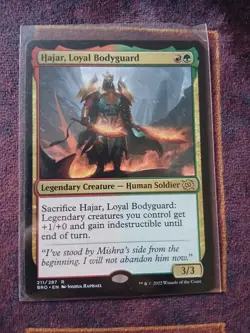 MTG - Hajar, Loyal Bodyguard - The Brothers' War - Image 1