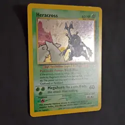 Pokemon TCG Heracross Neo Genesis Holo Rare Unlimited Card 6/111 Basic 2000 - Image 3
