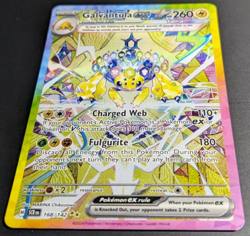 Pokemon Galvantula ex 168/142 Stellar Crown Special Illustration Rare NM - Image 4