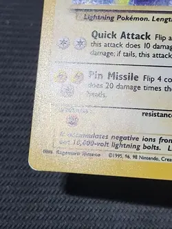 Pokemon Jungle "Jolteon" 4/64 / Holo Rare / Moderately Played - Image 5