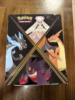 Pokemon TCG Mega Evolution Phantasmal Flames and Mini Portfolio Binder Sealed - Image 1