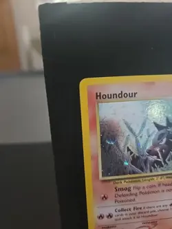 Pokemon TCG Houndour 5/75 Holo Unlimited Neo Discovery LP/NM Rare Swirl - Image 2