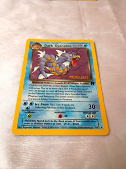 Pokemon Prerelease Holo Dark Gyarados – Team Rocket- 8/82 - Image 2