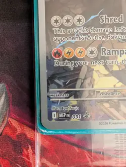 N’s Zekrom Pokemon Center Stamp Sealed Ascended Heroes ETB Promo’s MEP031 - Image 4