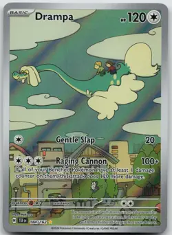Drampa 184/162 Illustration Rare Temporal Forces Pokemon NM/M - Image 1