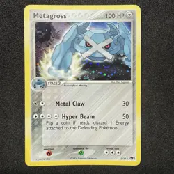 Metagross 002/017 POP Series 1 Holo Rare Vintage Pokemon TCG - Image 1