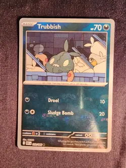 Trubbish 059/086 - Masterball Reverse Holo - White Flare - Pokemon TCG NM - Image 1
