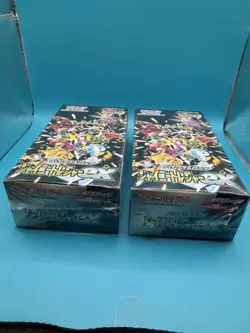 Pokemon Japanese Shiny Treasure ex high class booster box lot (2) sealed new - Image 2