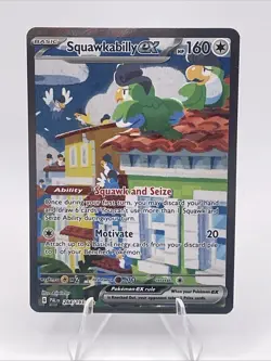 Squawkabilly ex - Special Illustration Rare SV02: Paldea Evolved 264/193 Pokemon - Image 1