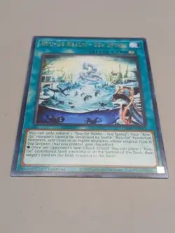 Yugioh! Ryu-Ge Realm - Sea Spires - CRBR-EN038 - Rare - 1st Edition Near Mint - Image 1