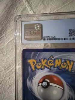 Pokemon 2021 Celebrations Birthday Pikachu Black Star Promo CGC 9 Blue Label - Image 3