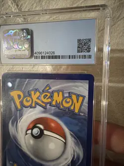 Pokemon 2021 Celebrations Birthday Pikachu Black Star Promo CGC 9 Blue Label - Image 4