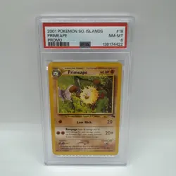 Primeape 18/18 2001 Southern Islands PSA 8 Pokemon Vintage WotC New Cert - Image 1