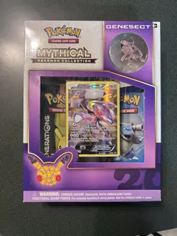 Pokemon TCG Mythical Collection Generations Genesect Box Promo Booster 2016 - Image 1