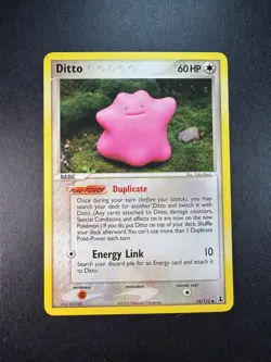 2005 Pokemon Ditto EX Delta Species 35/113 Non-holo Regular - Image 1