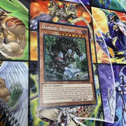 (M/NM) Danger! Bigfoot! MP25-EN140 Prismatic Secret Rare 1st Edition Yugioh - Image 3